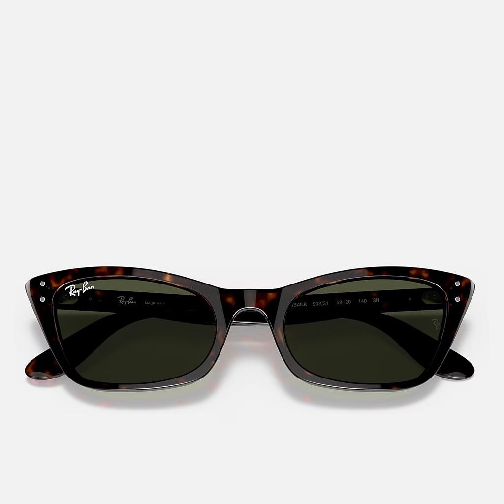 Kính Ray-Ban Lady Burbank Nâu Xanh Lá