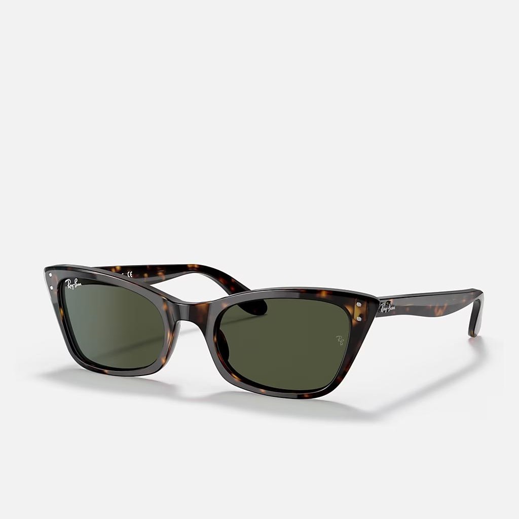 Kính Ray-Ban Lady Burbank Nâu Xanh Lá