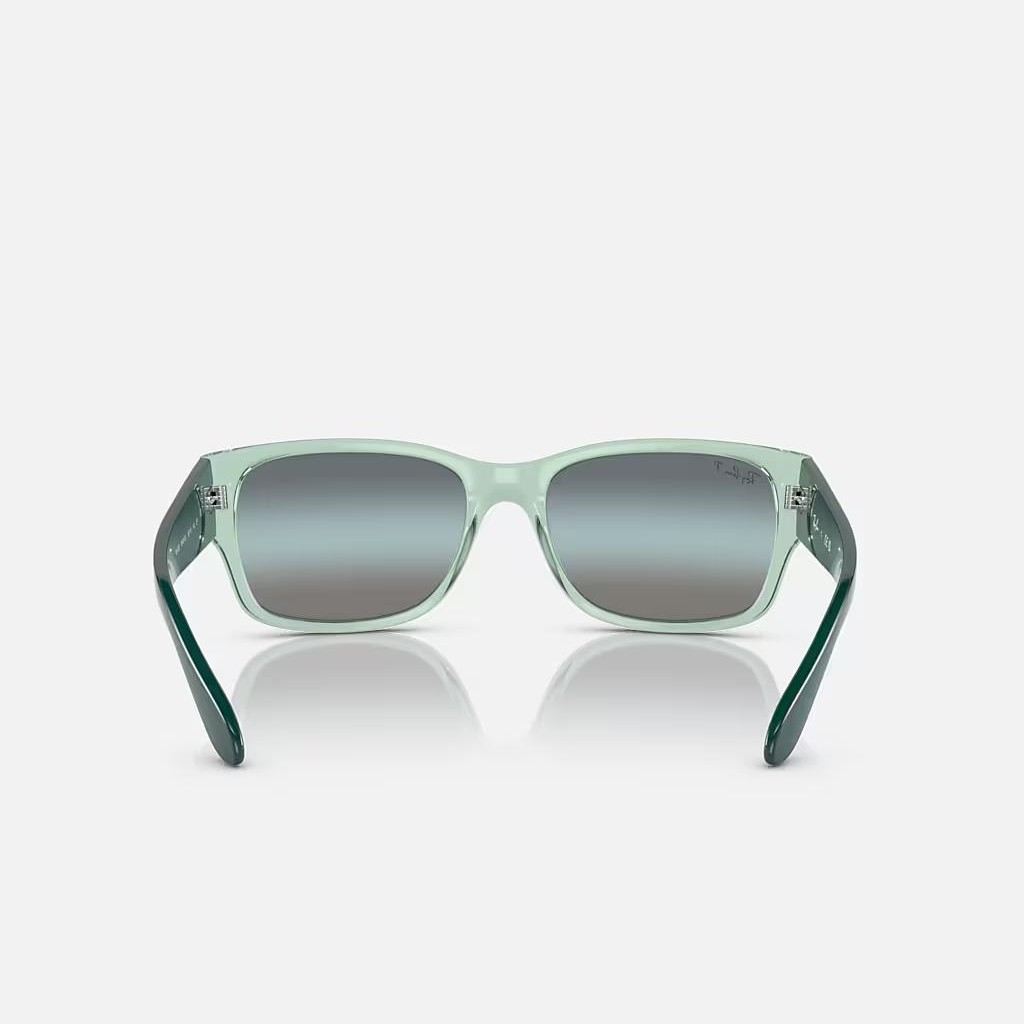 Kính Ray-Ban Rb4388 Xanh Lá Trong Xanh Dương