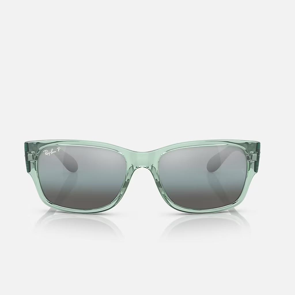 Kính Ray-Ban Rb4388 Xanh Lá Trong Xanh Dương