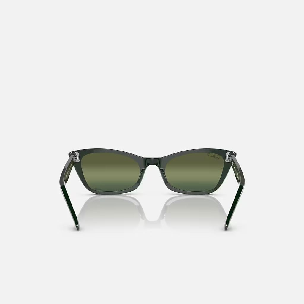 Kính Ray-Ban Lady Burbank Xanh Lá