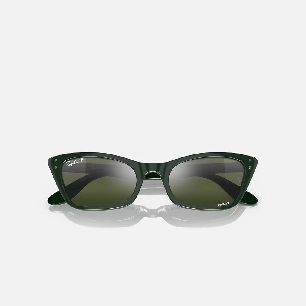 Kính Ray-Ban Lady Burbank Xanh Lá