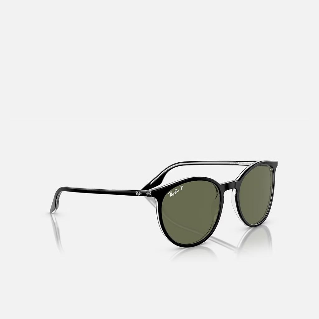 Kính Ray-Ban Rb2204 Đen Xanh Lá