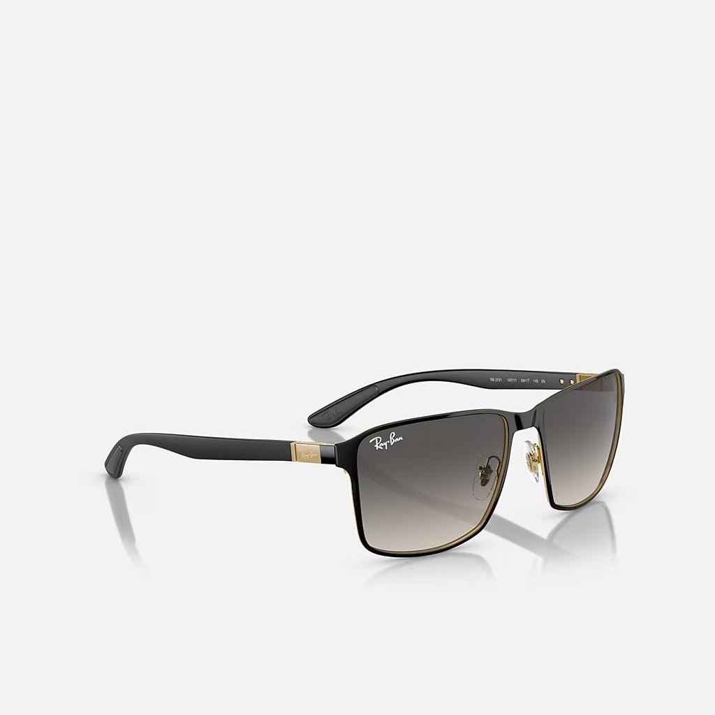 Kính Ray-Ban Rb3721 Vàng Xám