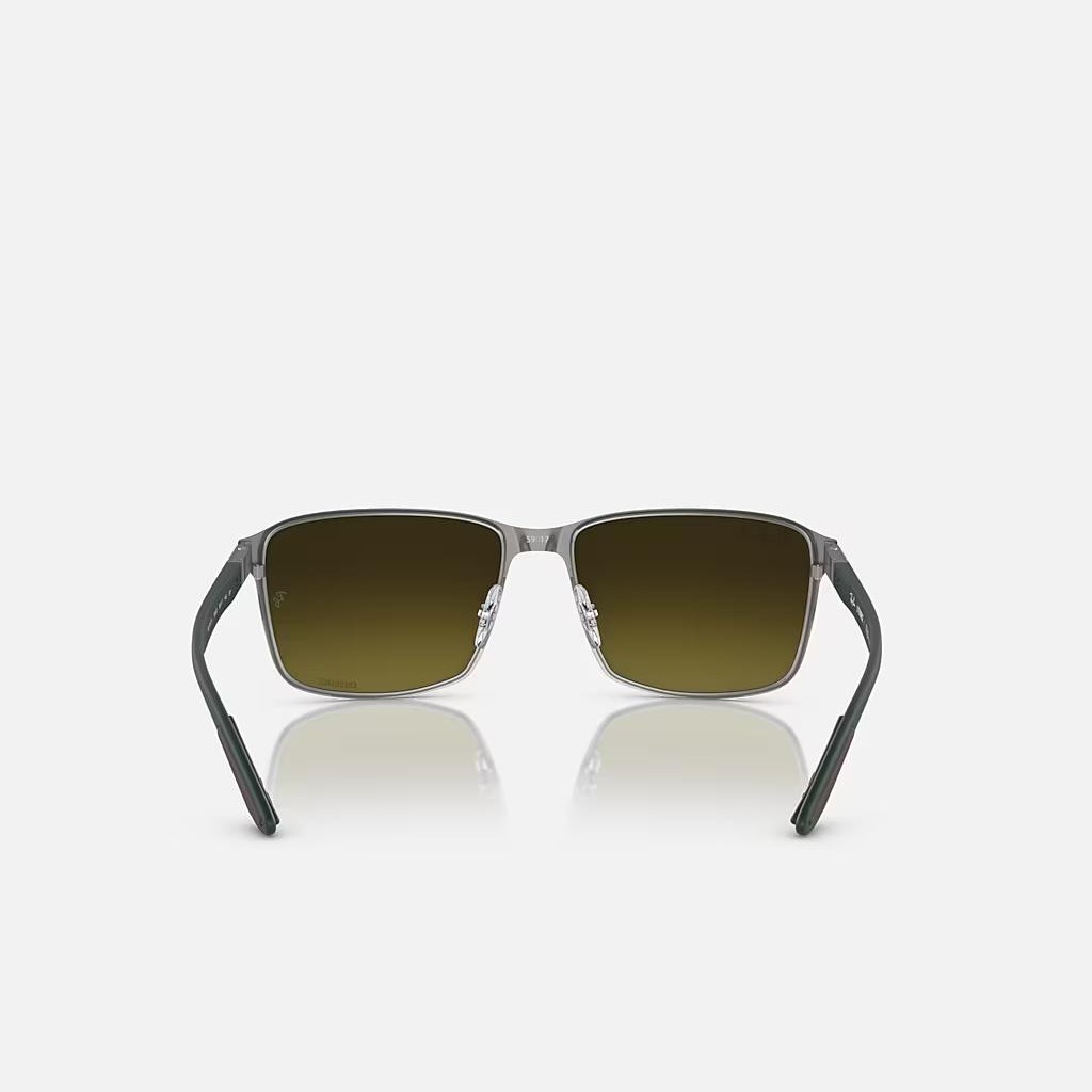 Kính Ray-Ban Rb3721Ch Chromance Nâu Xanh Lá