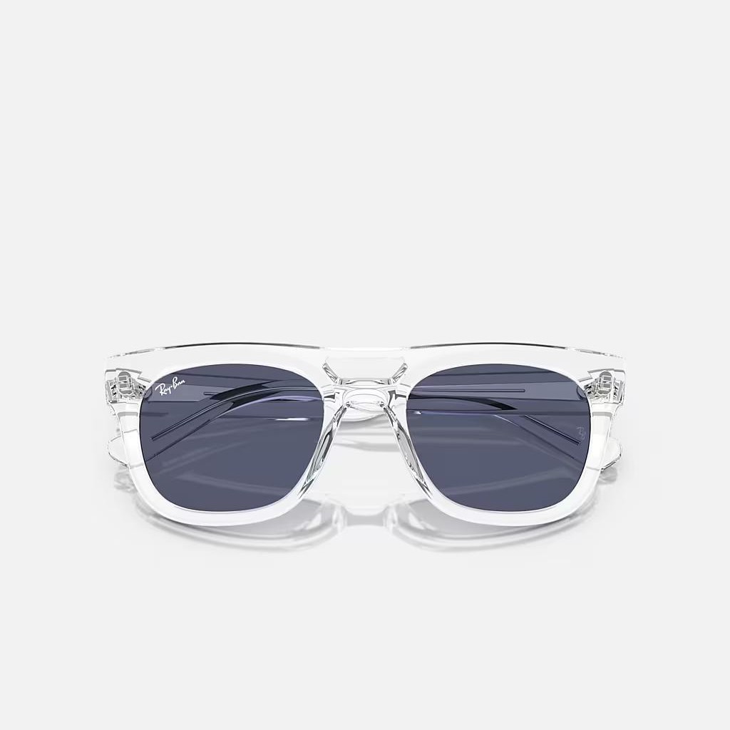 Kính Ray-Ban Phil Bio-Based Transitions® Trong Suốt Xanh Dương