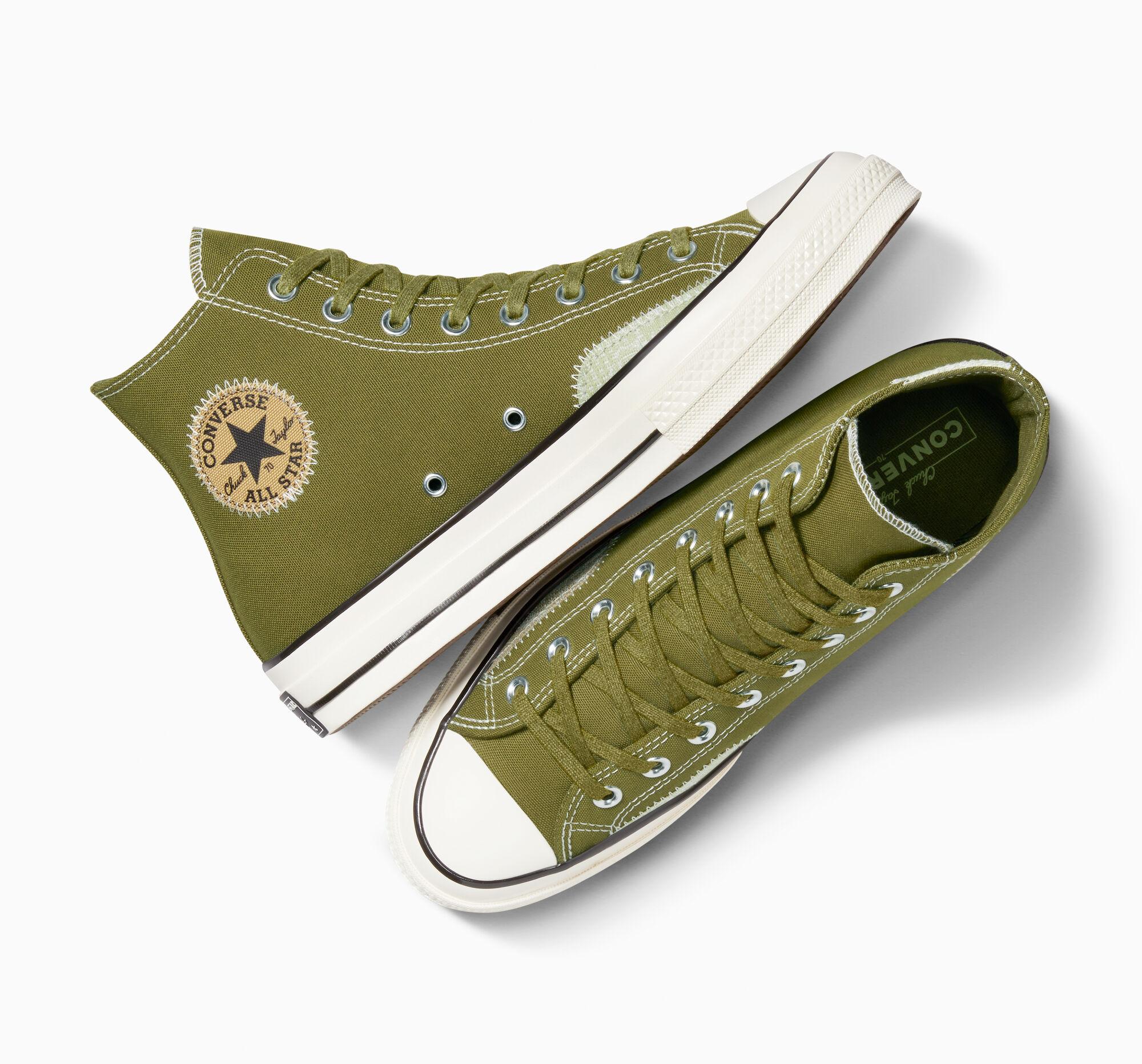 Giày Converse Chuck 70 Crafted Ollie Patch Nam Xanh Lá