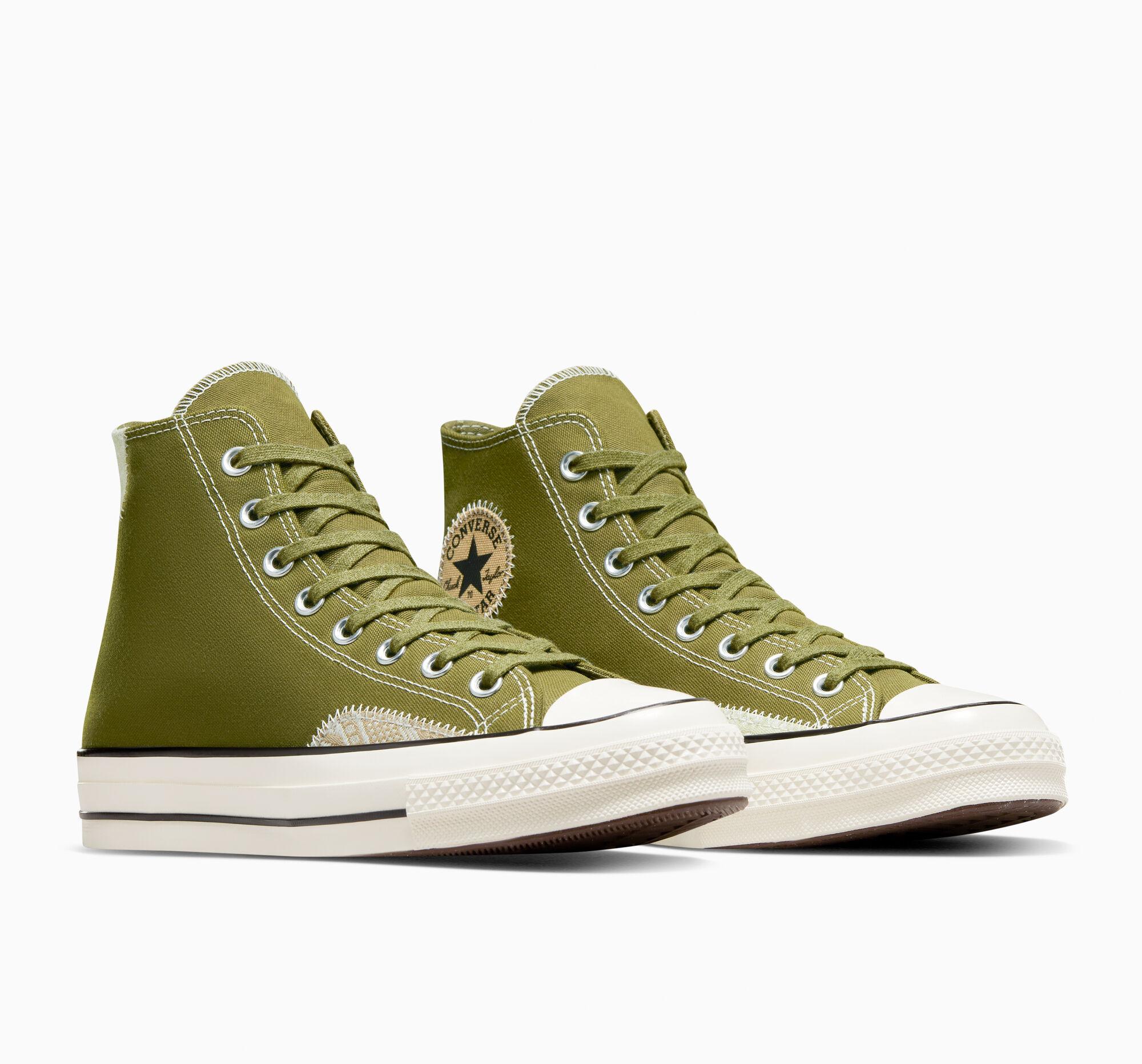 Giày Converse Chuck 70 Crafted Ollie Patch Nam Xanh Lá