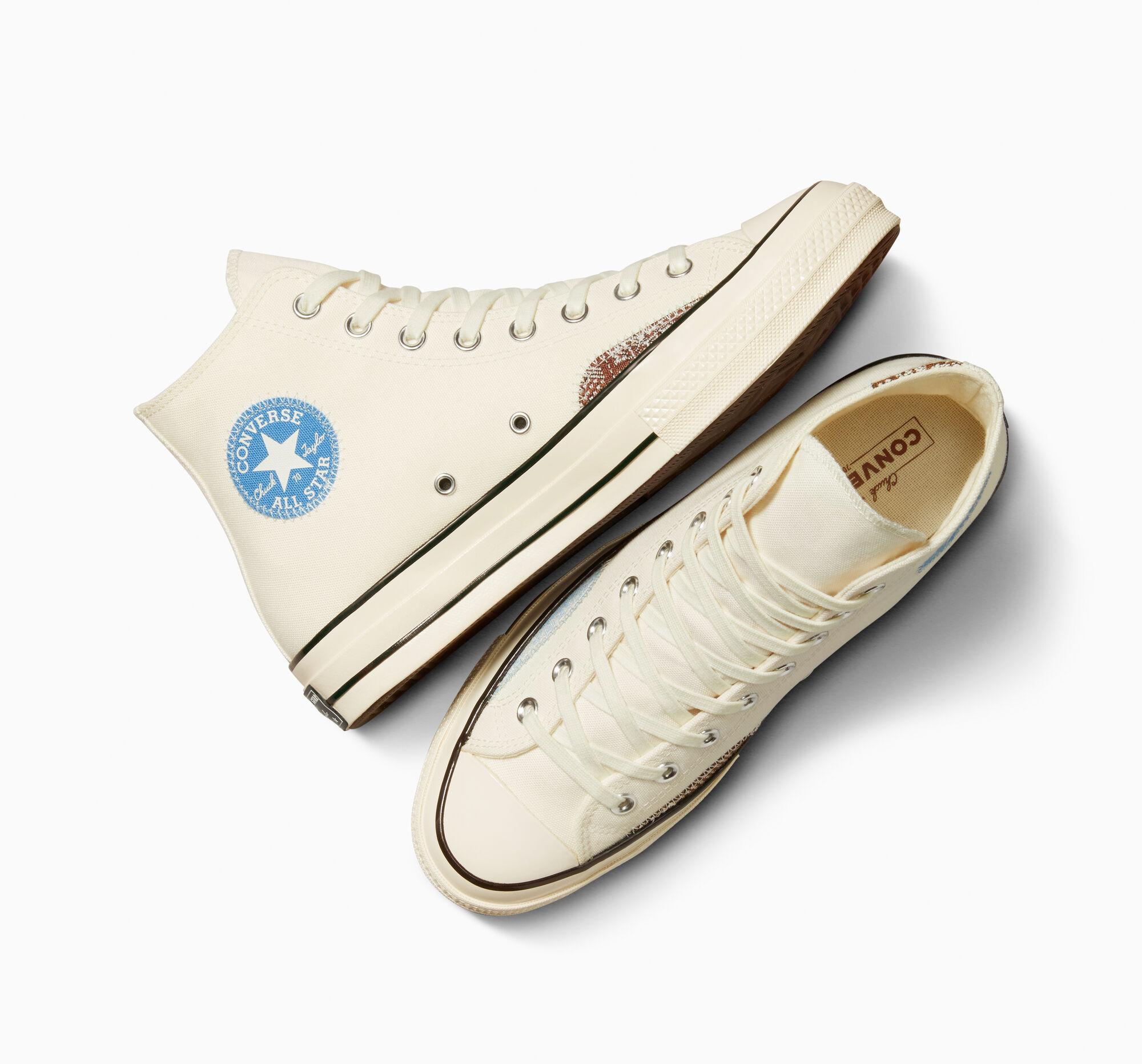 Giày Converse Chuck 70 Crafted Ollie Patch Nam TrắNg