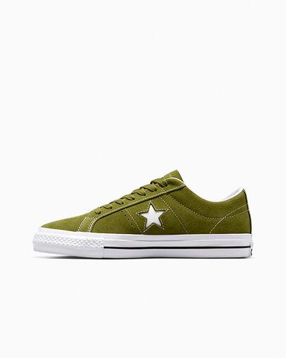 Giày Converse CONS One Star Pro Suede Nam Xanh Lá