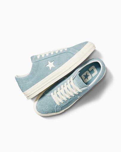 Giày Converse One Star Pro Vintage Suede Nam Xanh Dương