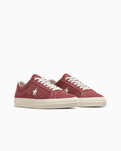 Giày Converse One Star Pro Vintage Suede Nam Đỏ