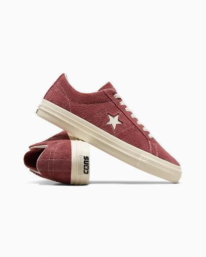 Giày Converse One Star Pro Vintage Suede Nam Đỏ