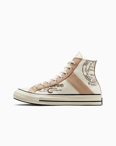 Giày Converse Chuck 70 Leather Overlay Nam Trắng