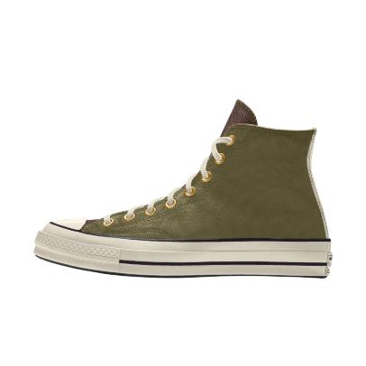 Giày Converse Custom Chuck 70 Vintage Canvas By You Cổ Cao Nam Nâu Đậm