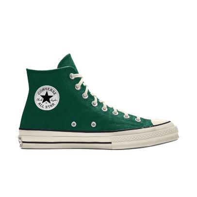 Giày Converse Custom Chuck 70 Vintage Canvas By You Cổ Cao Nam Xanh Lá