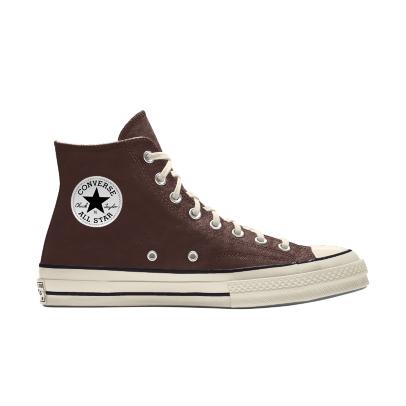 Giày Converse Custom Chuck 70 Vintage Canvas By You Cổ Cao Nam Nâu Đen