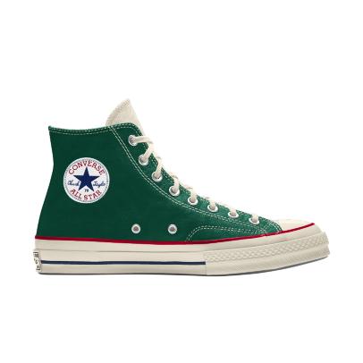 Giày Converse Custom Chuck 70 Vintage Canvas By You Cổ Cao Nam Xanh Lá Trắng