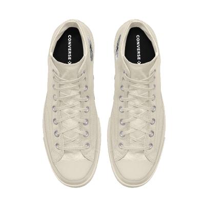 Giày Converse Custom Chuck 70 Vintage Canvas By You Cổ Cao Nam Trắng