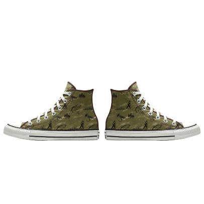 Giày Converse Custom Chuck Taylor All Star By You Nam Nâu