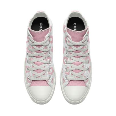 Giày Converse Custom Chuck Taylor All Star By You Nam Hoa Trắng