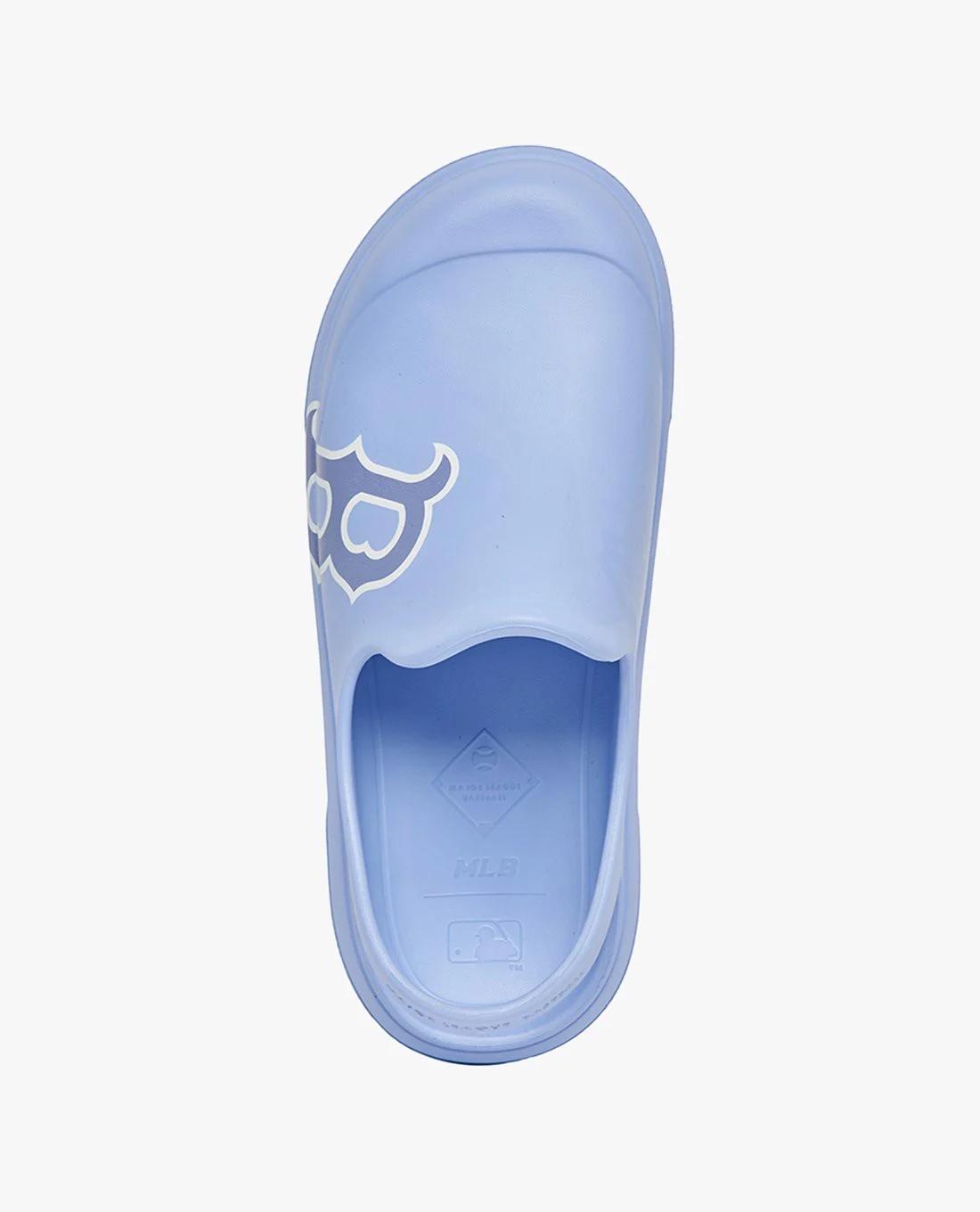 Giày clog unisex mũi tròn Chunky Bouncer Xanh