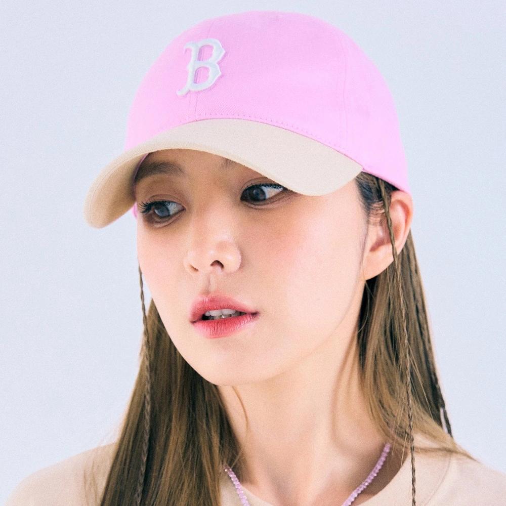 Nón MLB Basic Coloration Ball Cap LA Dodgers Hồng