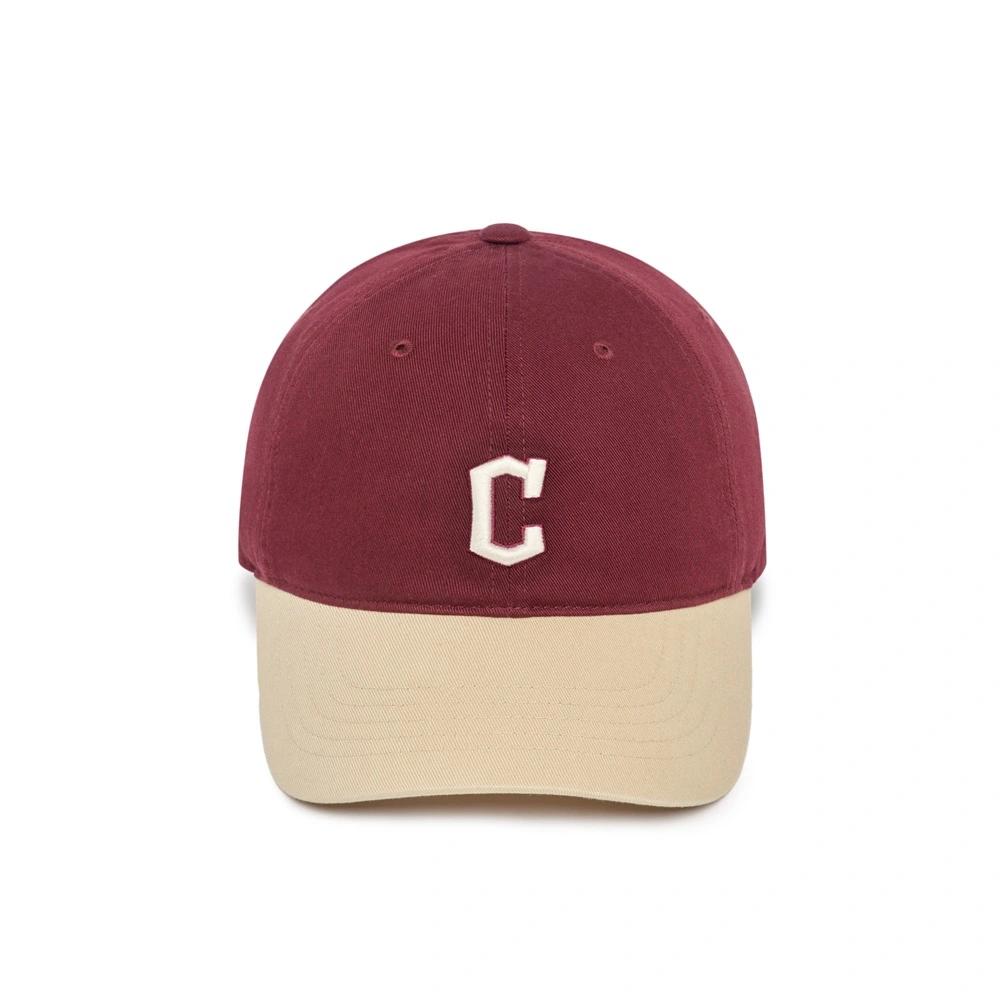 Nón MLB Basic Coloration Ball Cap Cleveland Guardians Đỏ