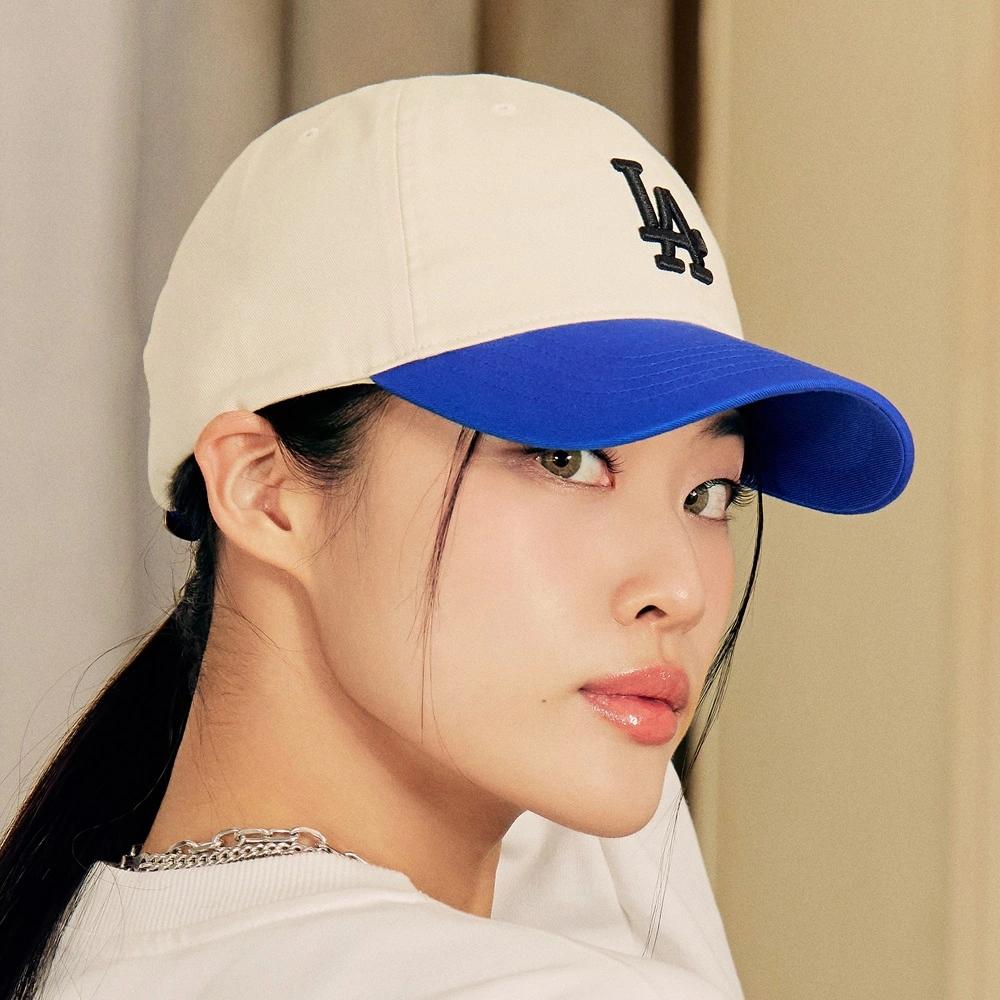 Nón MLB Basic Coloration Ball Cap LA Dodgers Xanh Nước