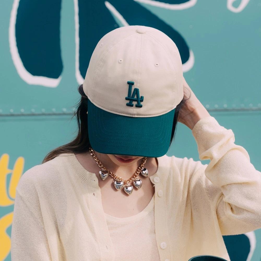 Nón MLB Basic Coloration Ball Cap LA Dodgers Rêu