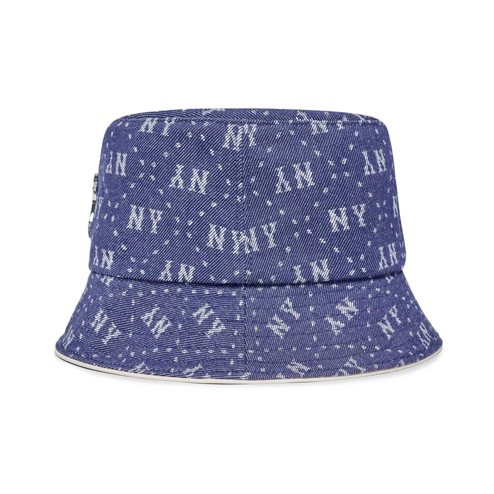 Nón MLB Denim Dia Monogram Bucket Hat New York Yankees anh Chữ