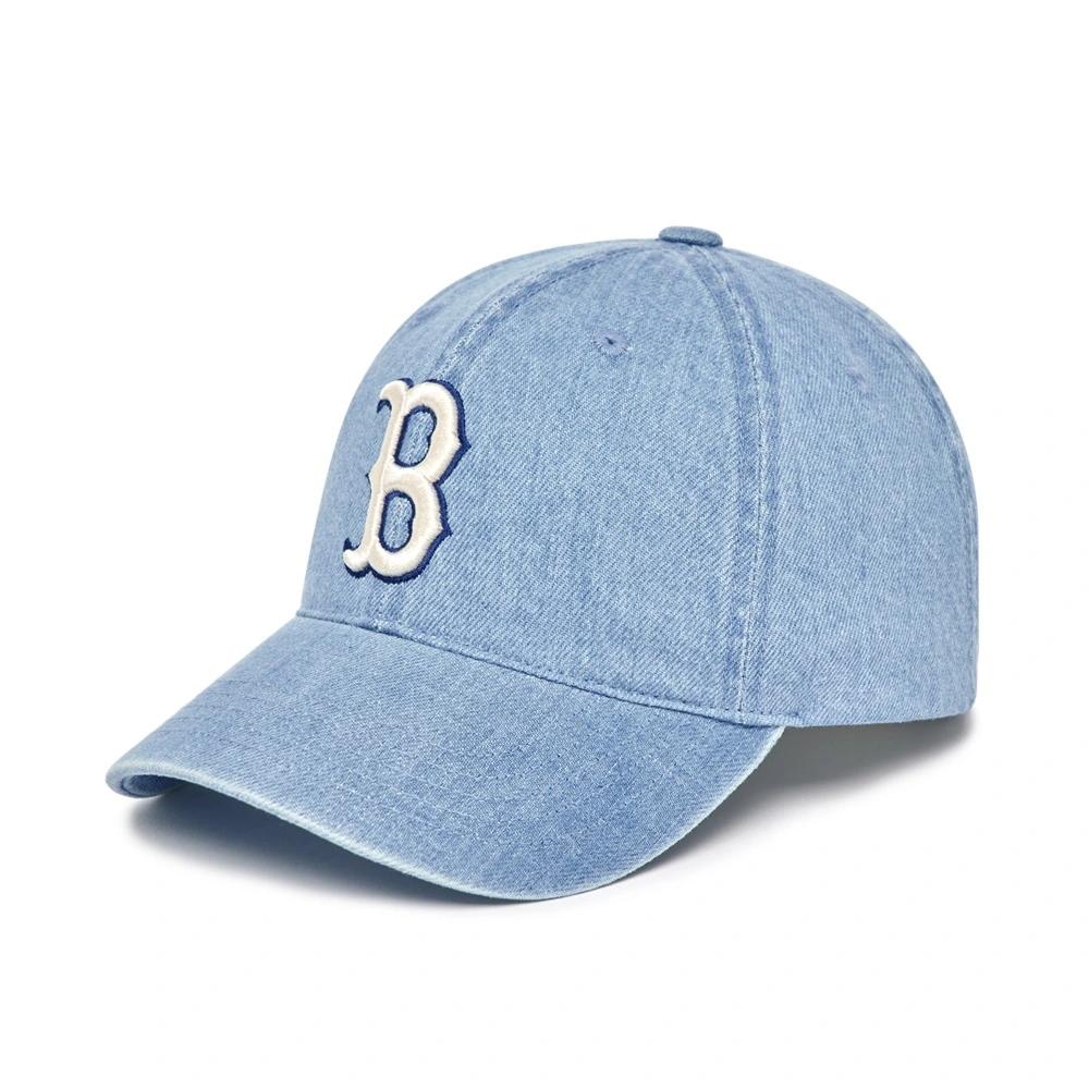 Nón MLB Denim Unstructured Ball Cap Boston Red Sox L.Sky Nhạt