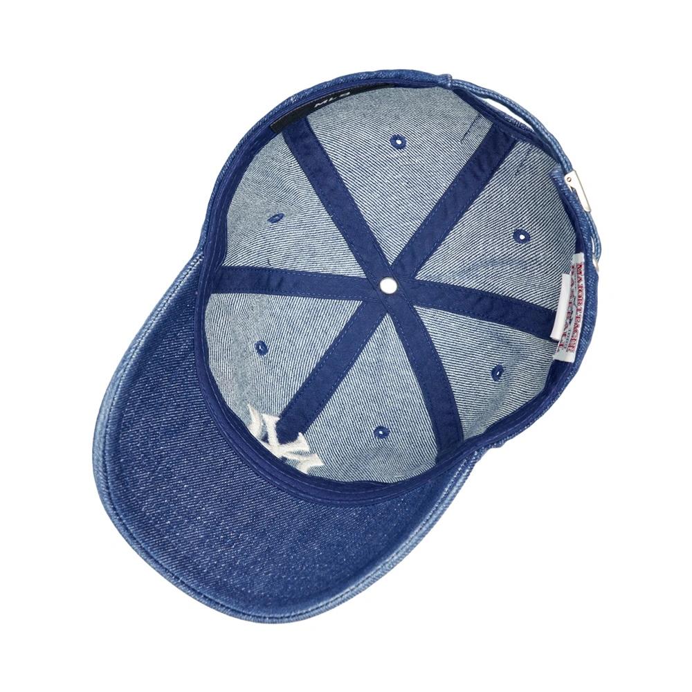 Nón MLB Denim Unstructured Ball Cap New York Yankees Indigo Đậm 