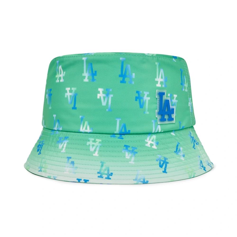 Nón MLB Gradient Monogram Bucket Hat LA Dodgers L.Green Chữ