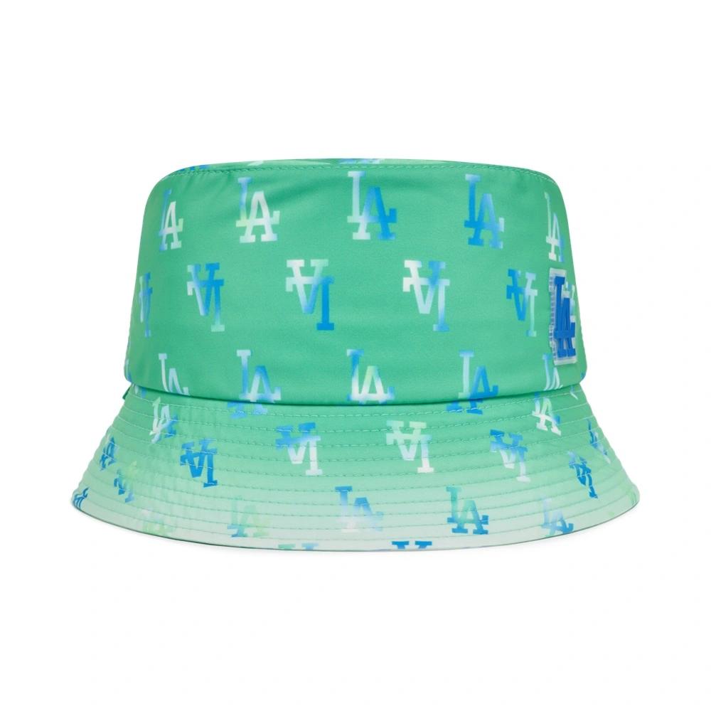 Nón MLB Gradient Monogram Bucket Hat LA Dodgers L.Green Chữ