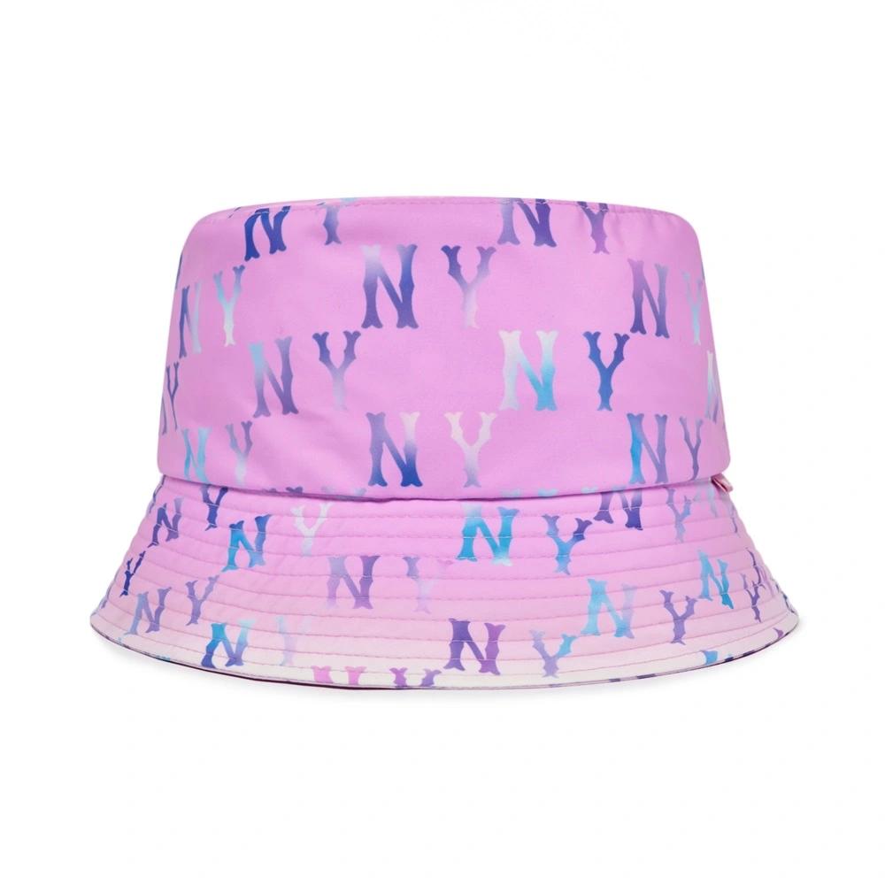 Nón MLB Gradient Monogram Bucket Hat New York Yankees Violet Phối