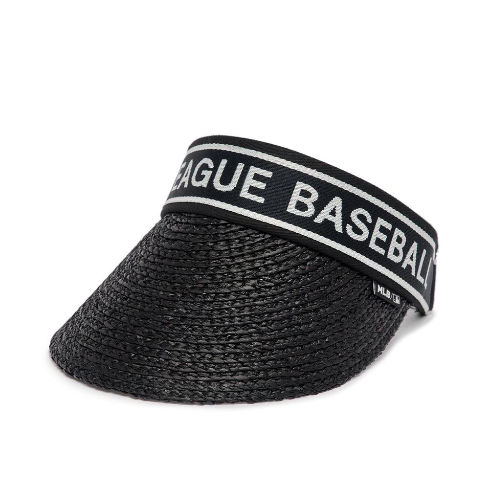 Nón MLB Raffia Sun Cap Major League Baseball Đen