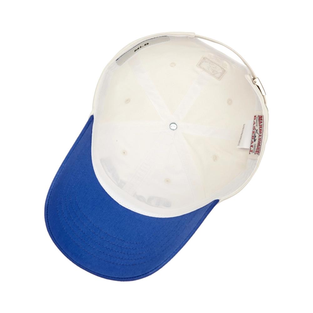 Nón MLB Curlsive Color Matching Unstructured Ball Cap LA Dodgers Phối Xanh