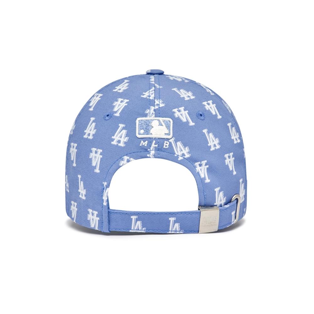 Nón MLB Monogram Classic Structure Ball Cap LA Dodgers L.Cobalt Blue Nhạt 