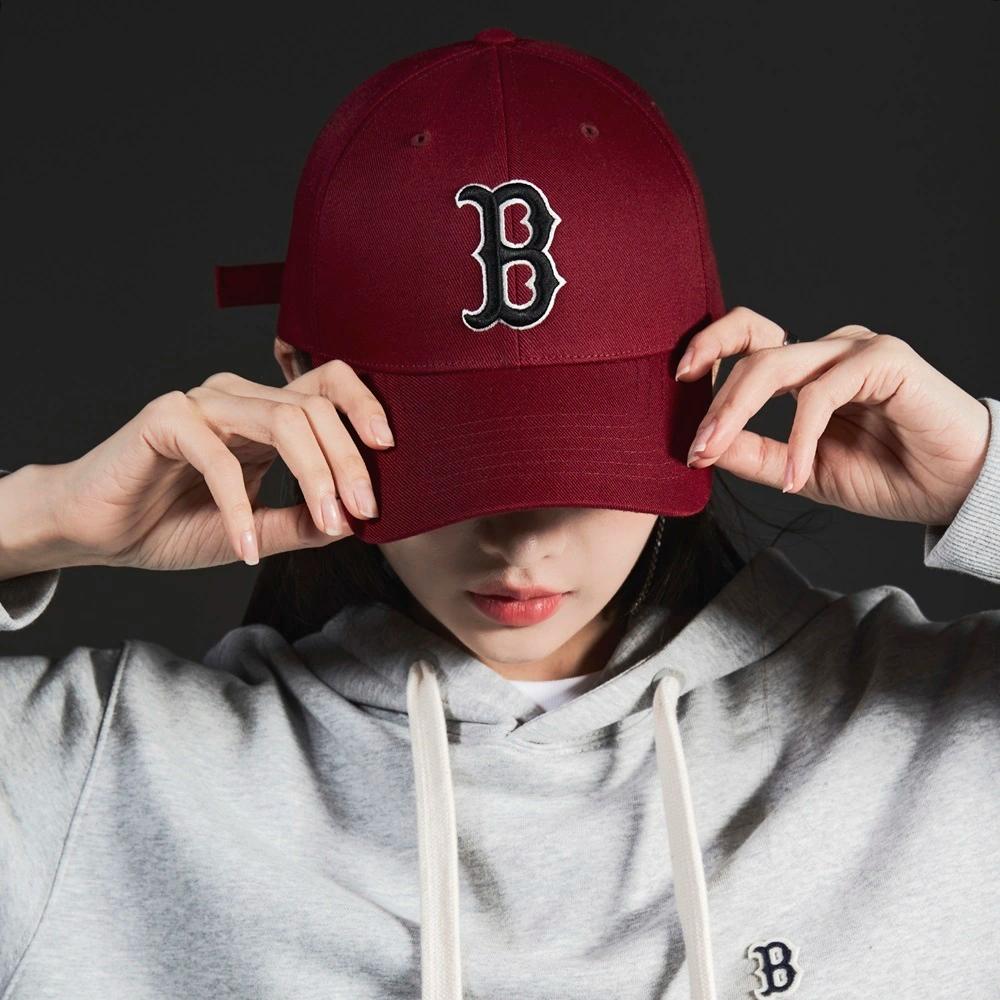 Nón MLB New Fit Structure Ball Cap Boston Red Sox Wine Đỏ