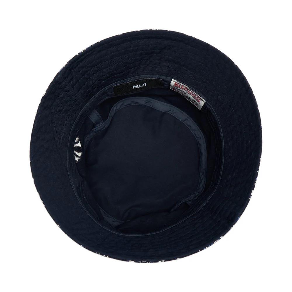 Nón MLB Paisley Bucket Hat New York Yankees D.Navy Kiểu 