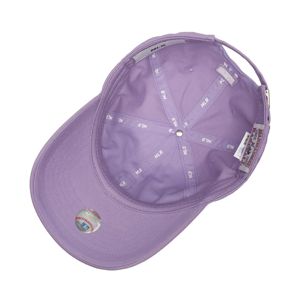 Nón MLB Rookie Unstructured Ball Cap New York Yankees Lavender Tím