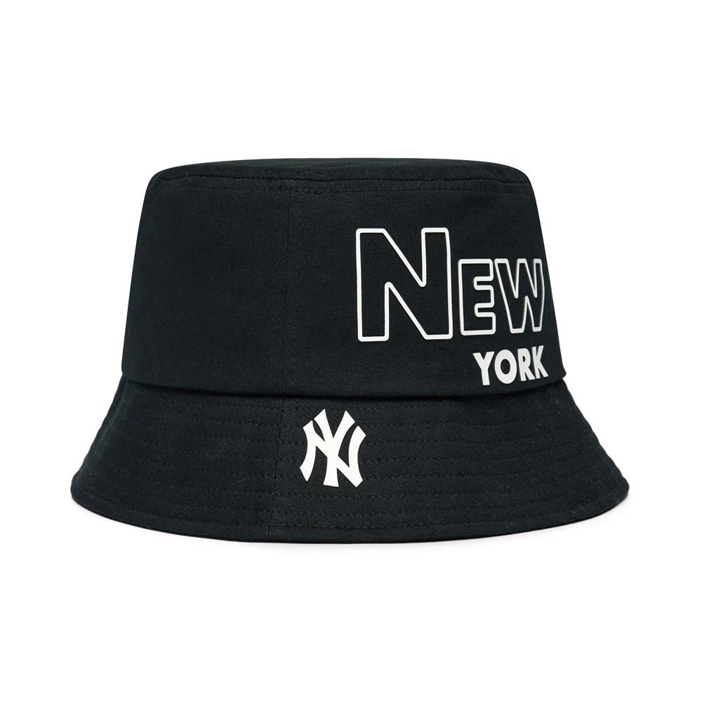 Nón MLB Surround Bucket Hat New York Yankees Đen Kiểu