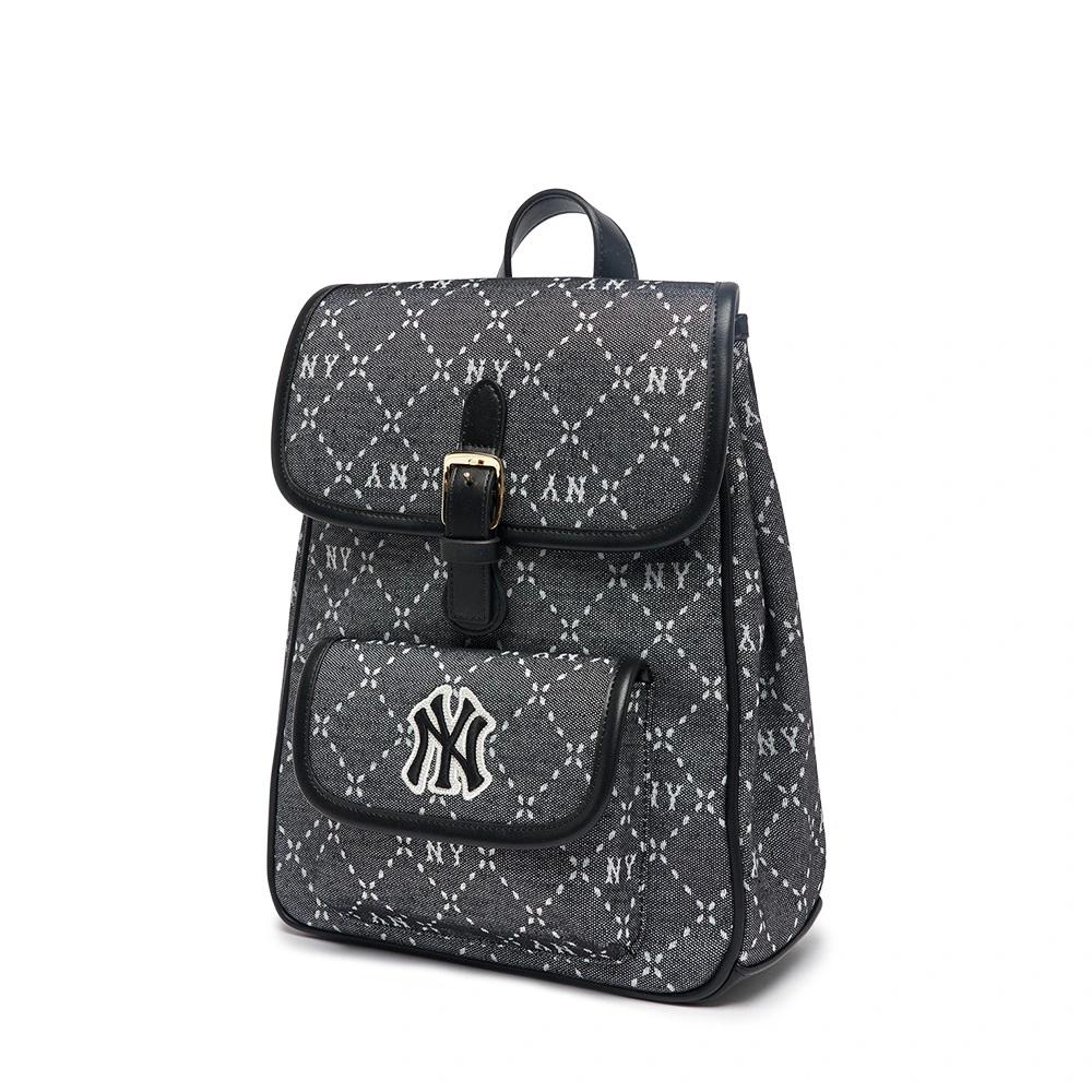 Balo MLB Korea [KIDS] Diamond Monogram New York Yankees Đen