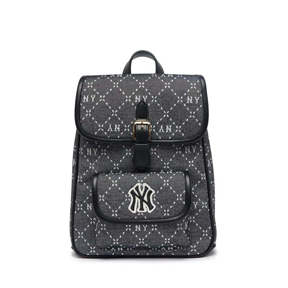 Balo MLB Korea [KIDS] Diamond Monogram New York Yankees Đen