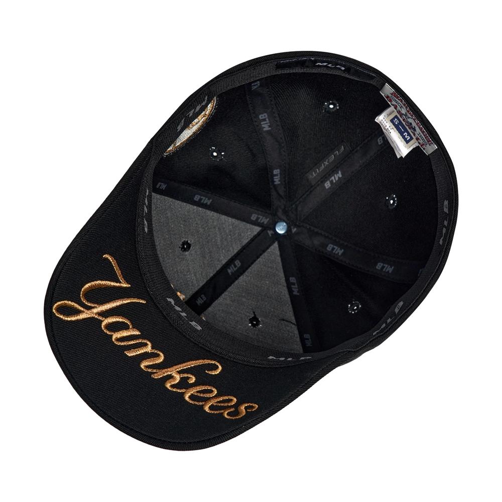 Nón MLB Circle Stamp Bal Cap New York Yankees Vàng