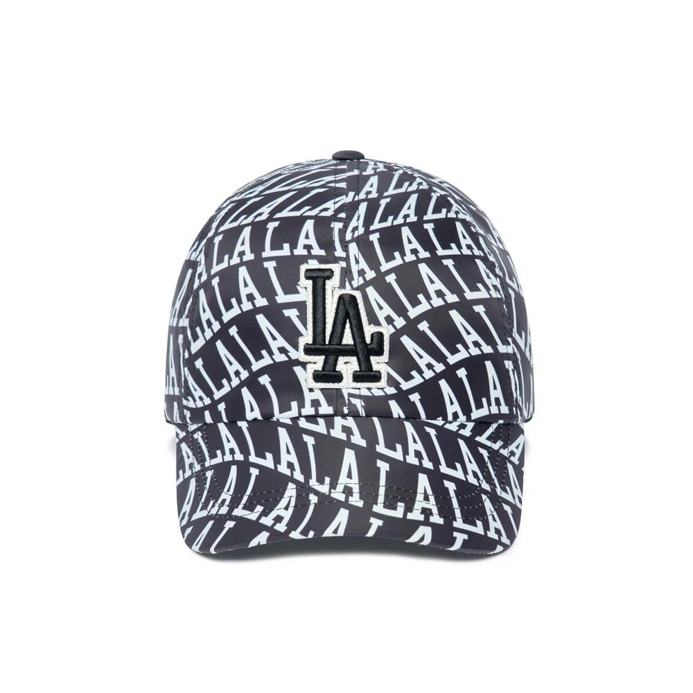 Nón MLB Illusion Logo Ball Cap LA Dodgers Đen Kiểu