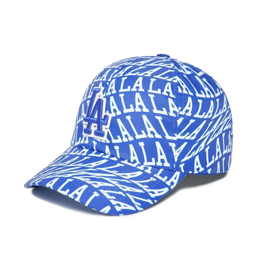 Nón MLB Illusion Logo Ball Cap LA Dodgers Xanh Kiểu