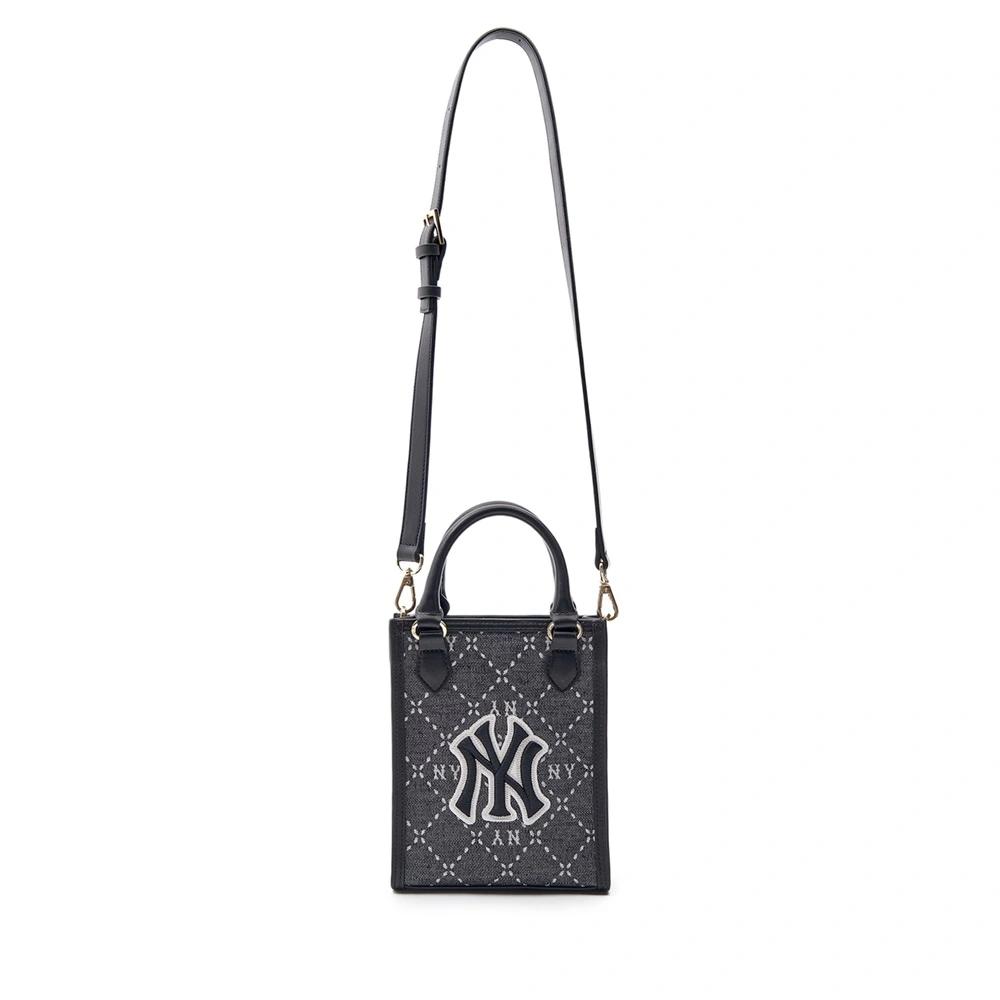 Túi MLB Korea [KIDS] Diamond Monogram Phone Pouch New York Yankees Đen