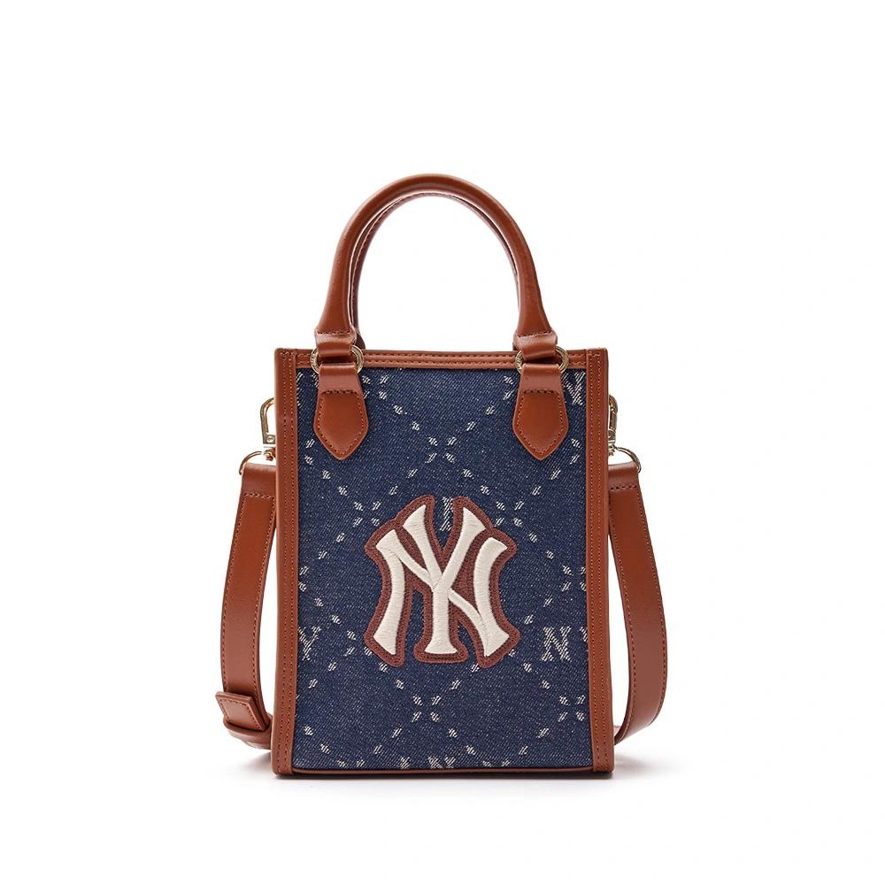 Túi MLB Korea [KIDS] Diamond Monogram Phone Pouch New York Yankees Xanh